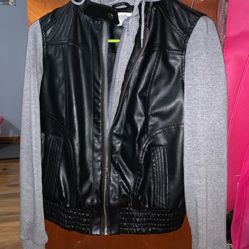 Leather jacket